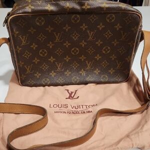 RARE VINTAGE LOUIS VUITTON Brown Monogram Bag